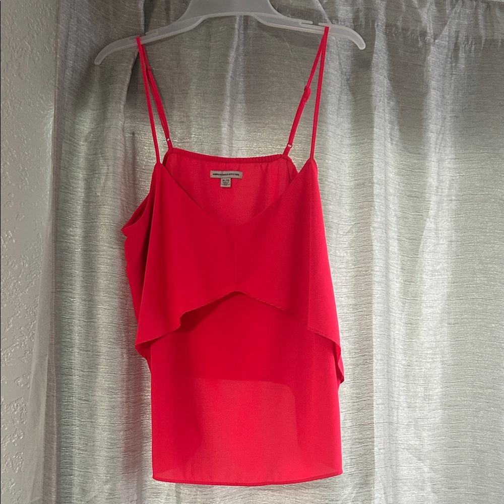 American Eagle Outfitters Bright Pink Camisole